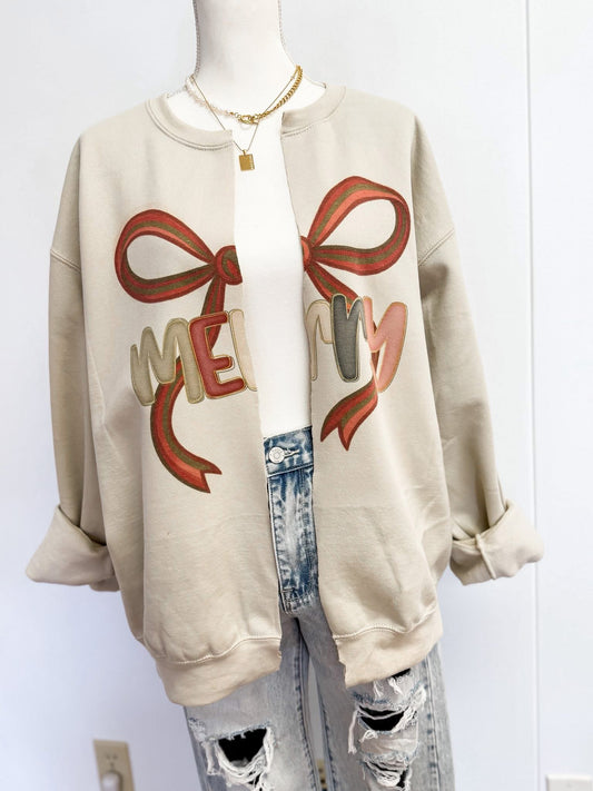 Merry Bow Cardigan