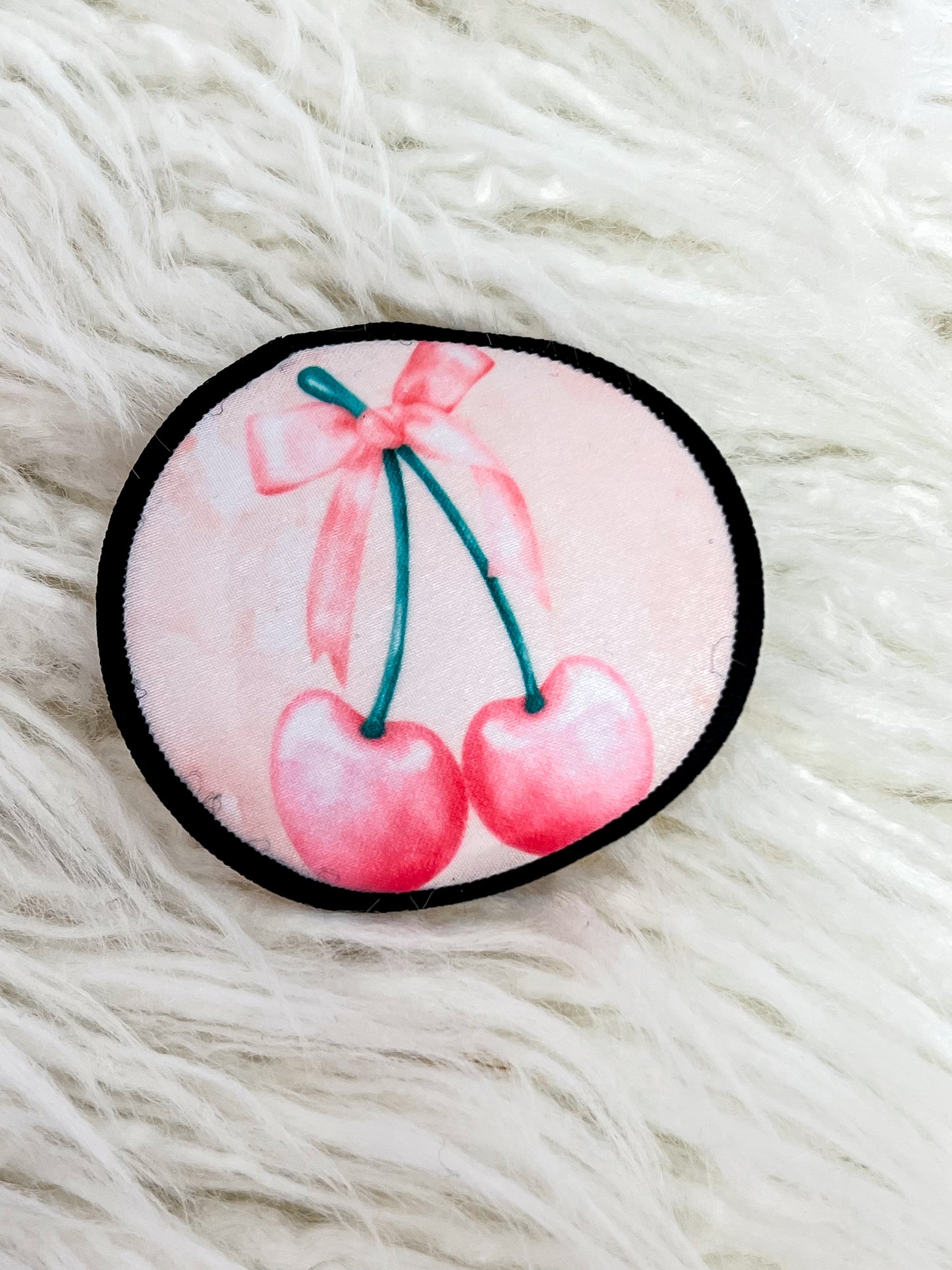 Cherry Bow Patch