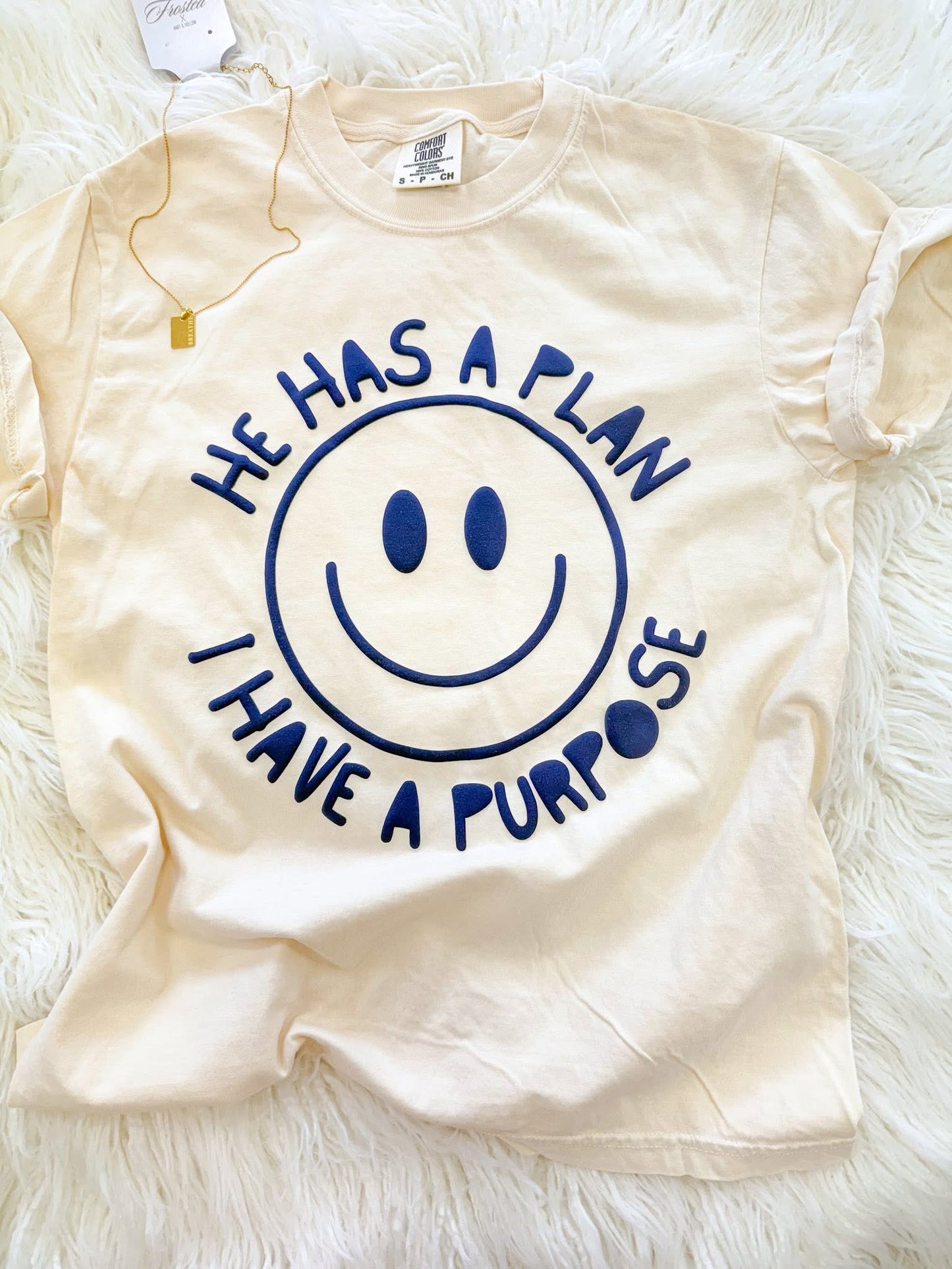 He has a plan Puff Tee