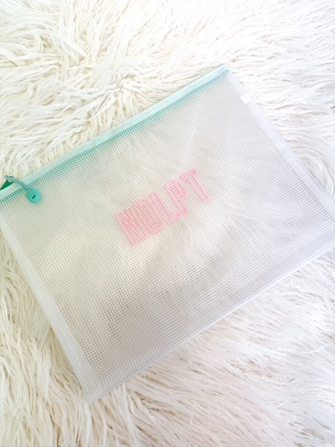 Needlepoint Project Pouch