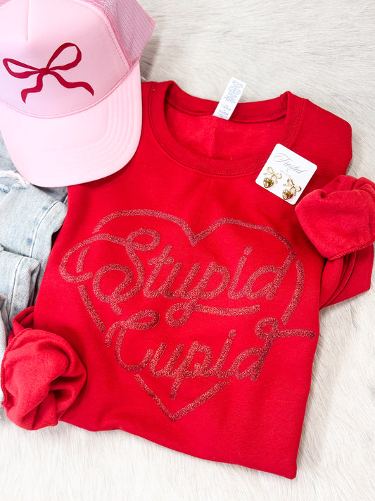 Stupid Cupid Sweatshirt