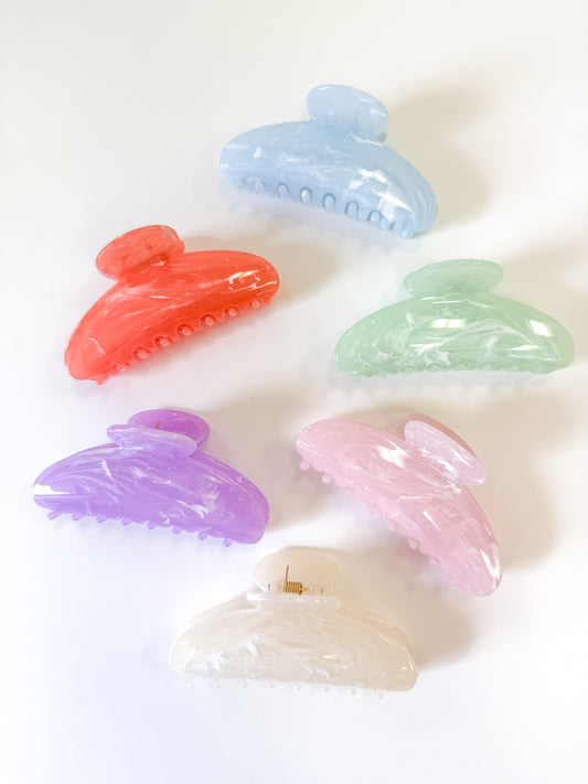 Pastel Hair Clips