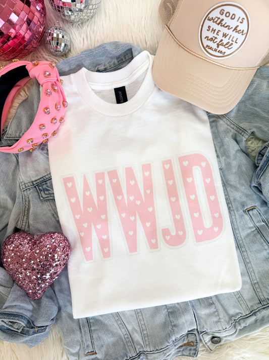 WWJD - Heart Filled