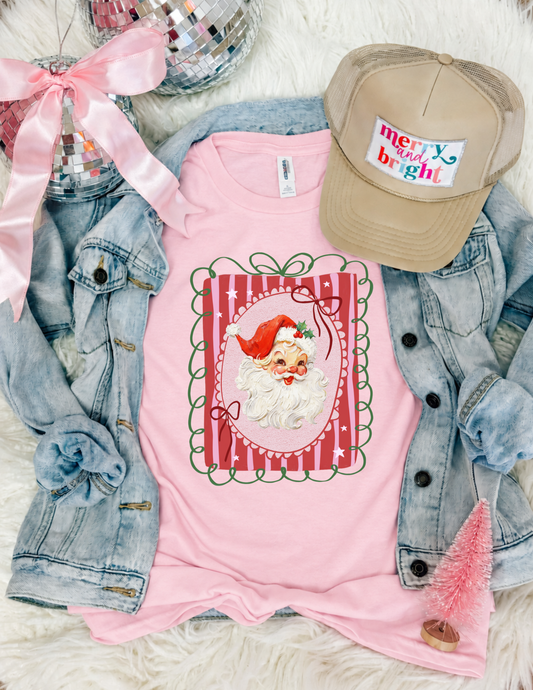 Whimsical Santa Tee