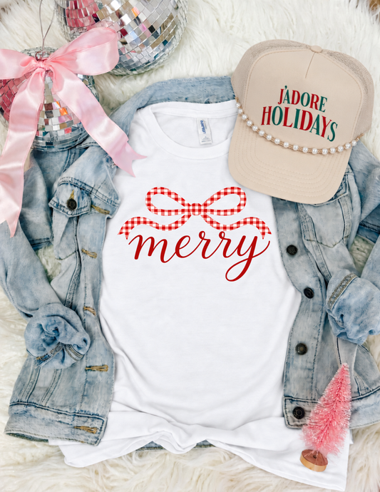 Girly Merry Tee