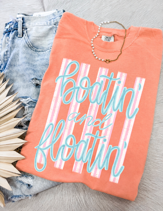 Boatin' & Floatin' Tee