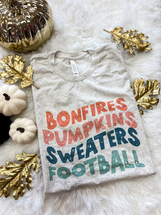 Bonfires, Pumpkins, etc Tee