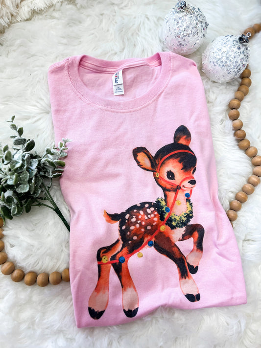 Vintage Reindeer Tee