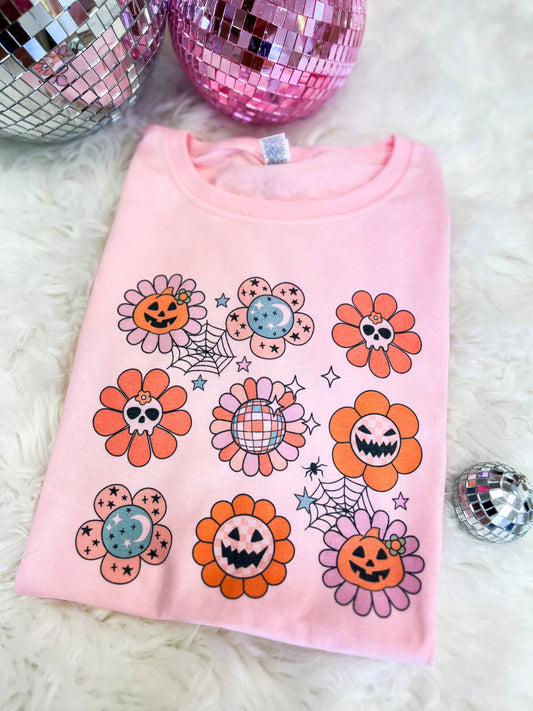 Halloween Flower Youth Tee