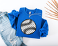 Polka Dot Baseball Sweatshirt