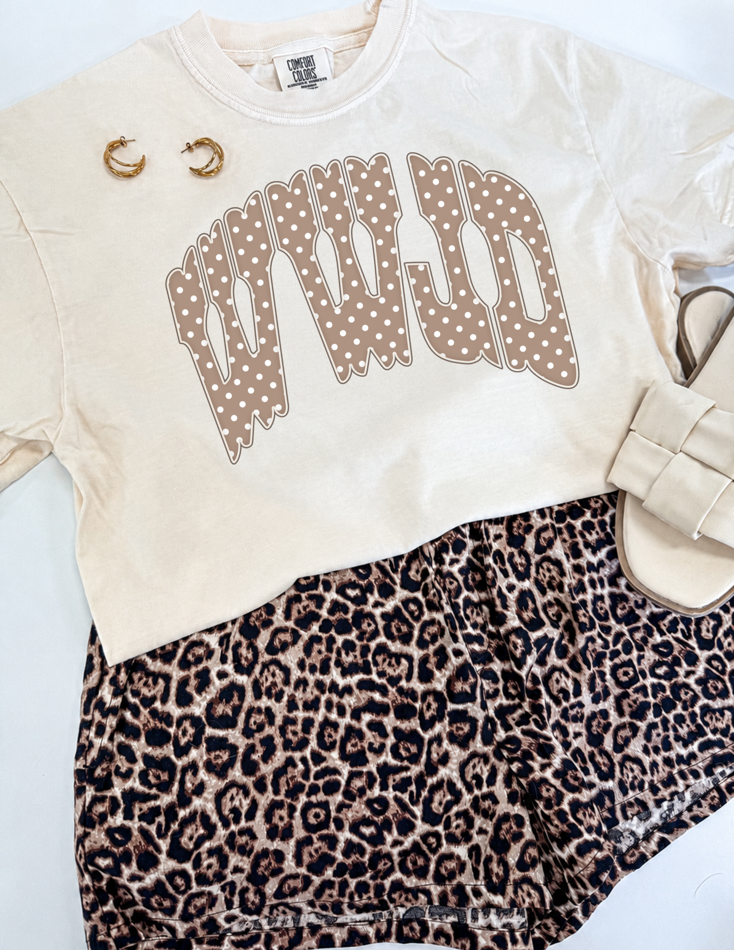 WWJD Polka Dot Tee