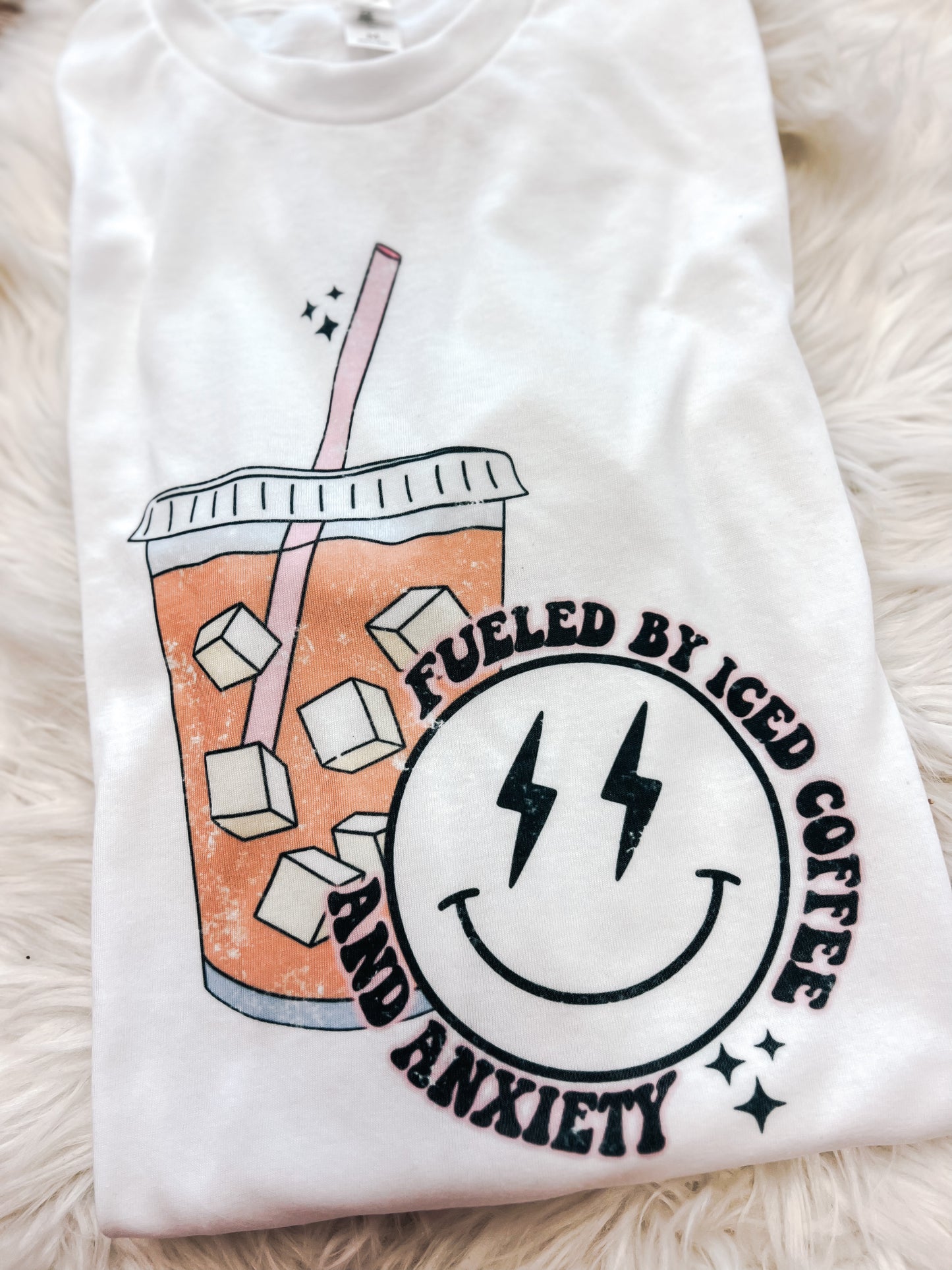 Fueled By Ice Coffee Tee