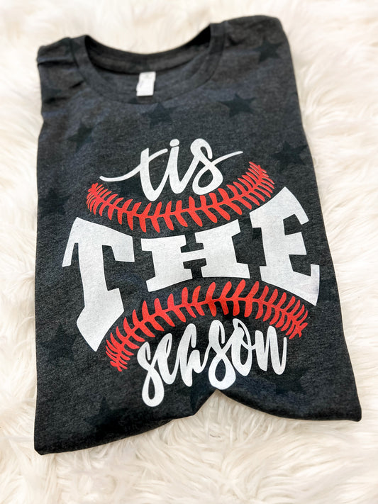 Tis the Season Baseball Tee