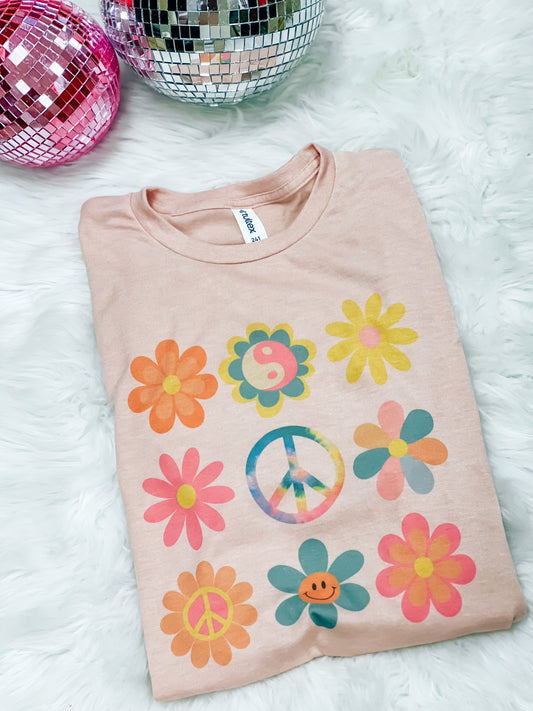 Retro Flower Tee