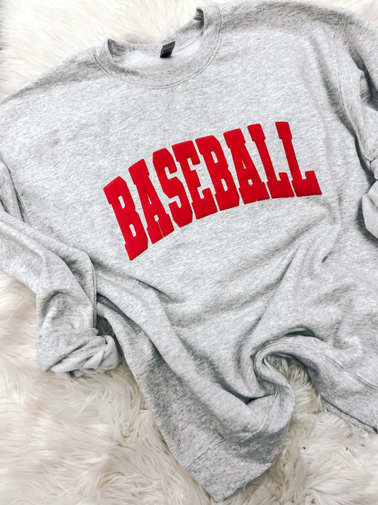 Baseball Puff Sweatshirt