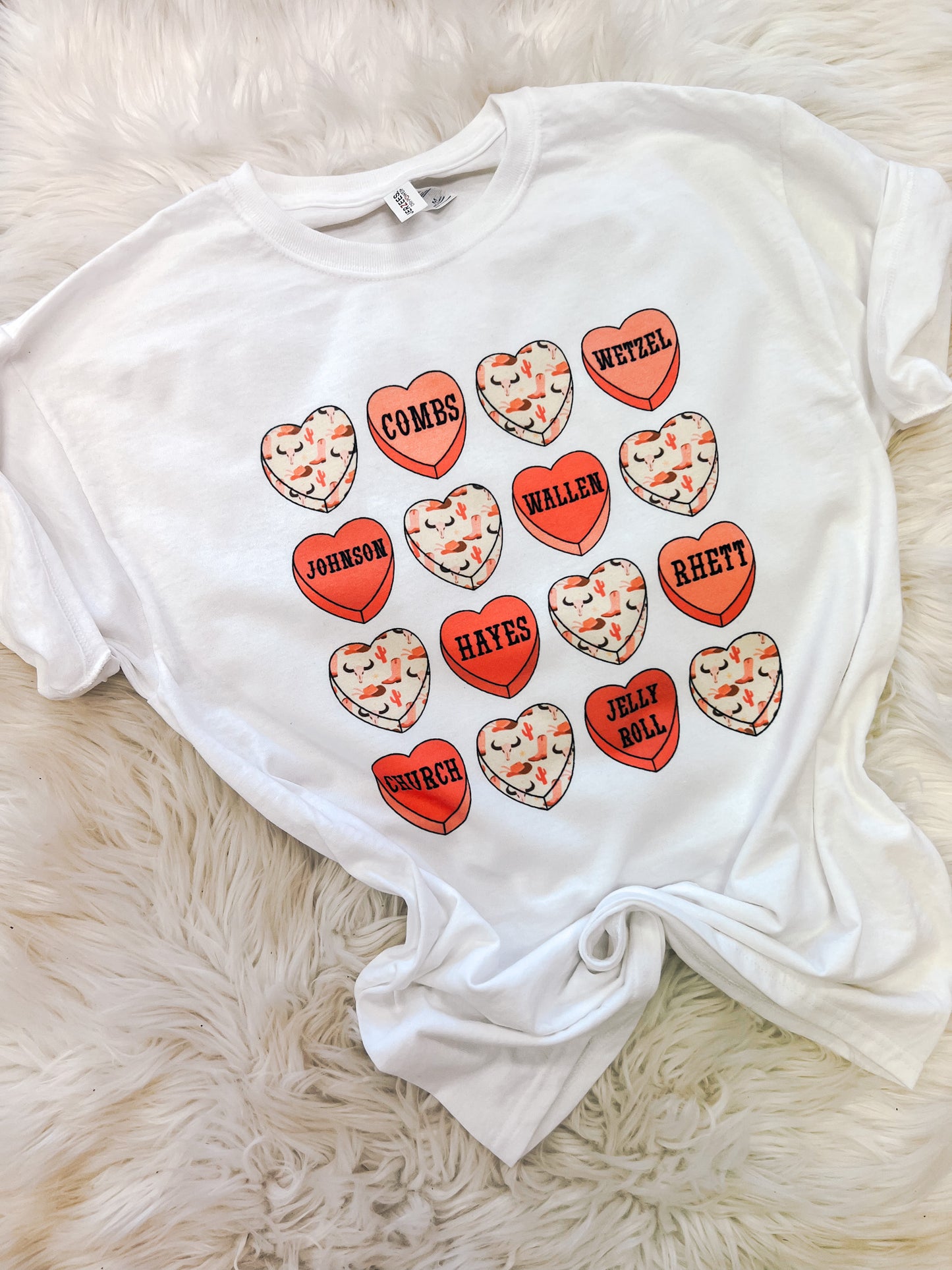 Country Valentine's Day Tee